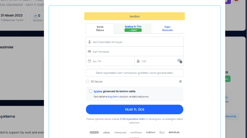 E-Ticaret ödeme entegrasyonu