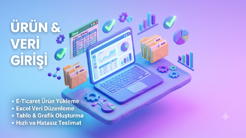 Web Sitelerinize Veri Girişi  Yaparım