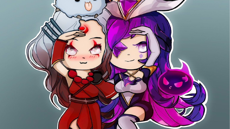 Chibi Diana ve Syndra