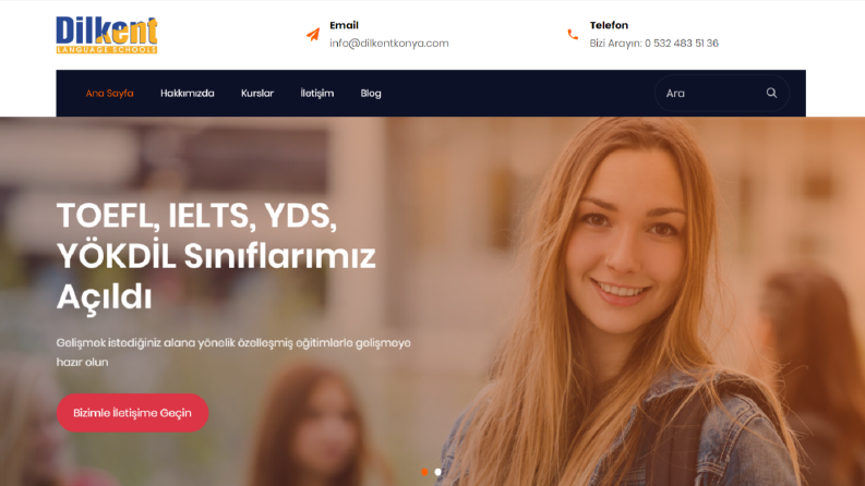 Tasarladığım Örnek Bir Site