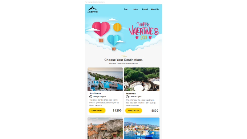 Mail / Eblast Templates