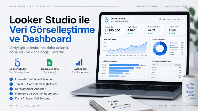 Looker Studio ile Veri Görselleştirme ve Dashboard