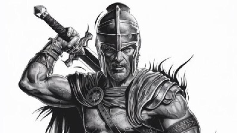 Spartacus Dövme Modeli