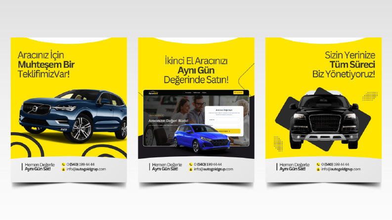 Autogold Araç - Sosyal Medya Çalışması