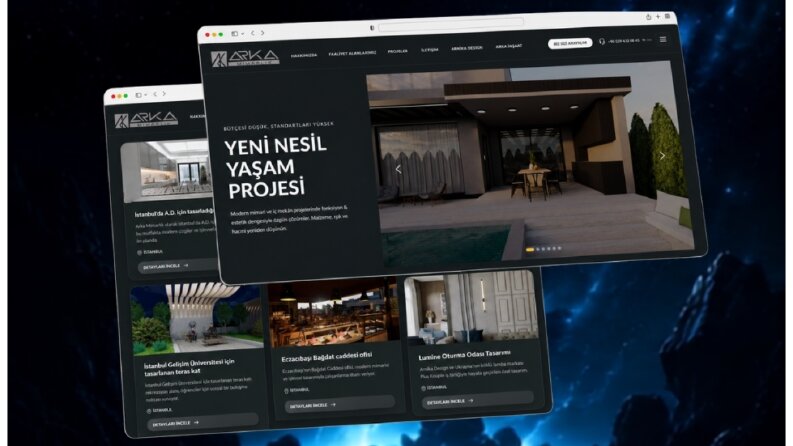 Arka Mimarlık | Kurumsal + Mobil Uyumlu + SEO Dostu