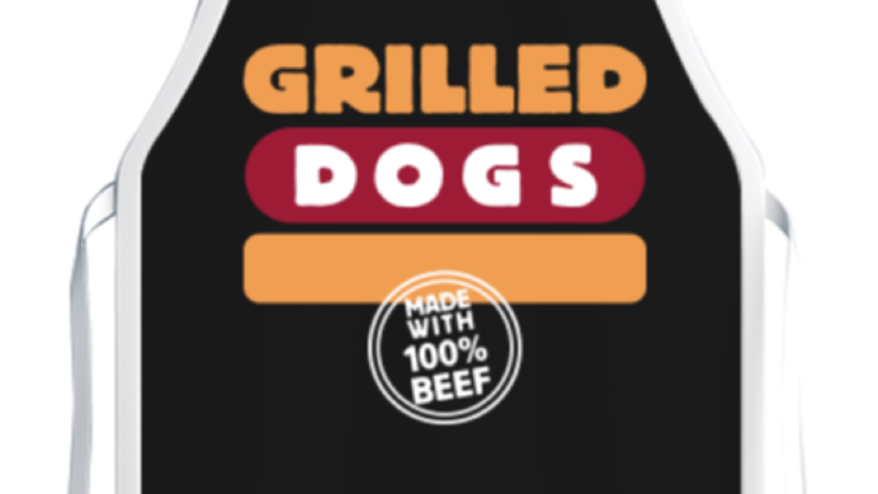 Grilled Dogs Önlük Tasarımı