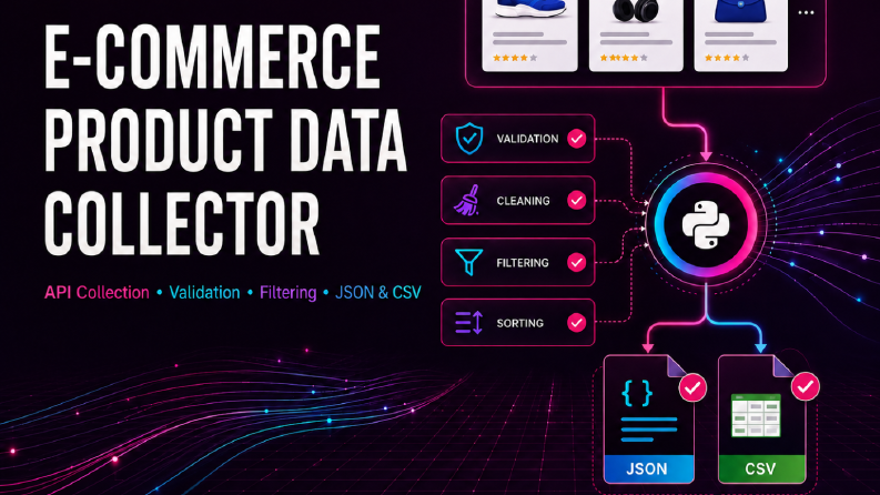 E-Ticaret Ürün Veri Toplama Aracı
