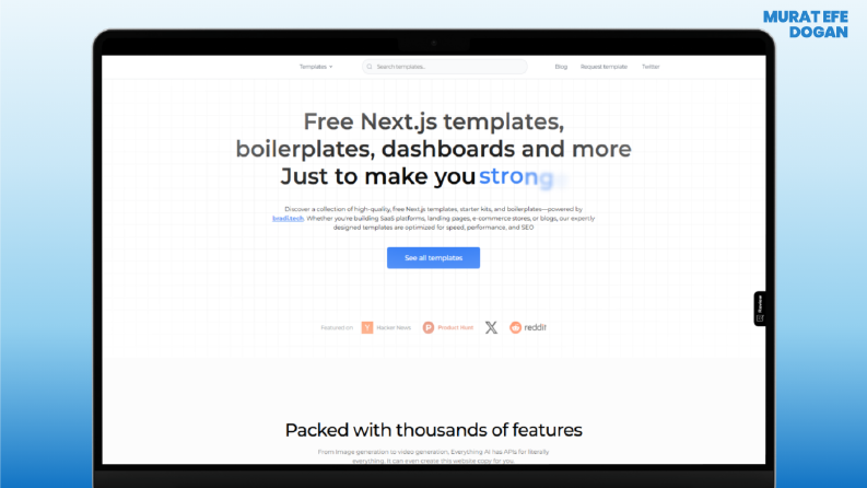 FreeNextjsTemplates.com