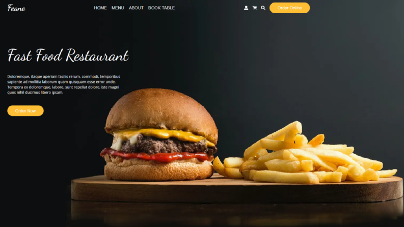 Restaurant Website