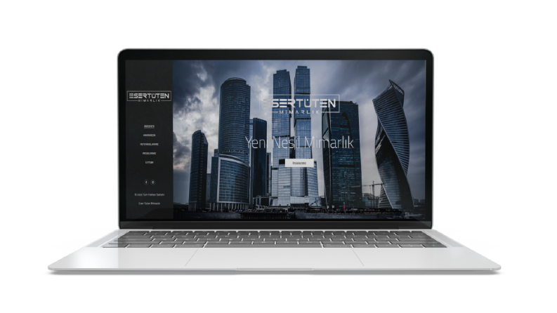 Eser Tüten Web Tasarım Çalışması