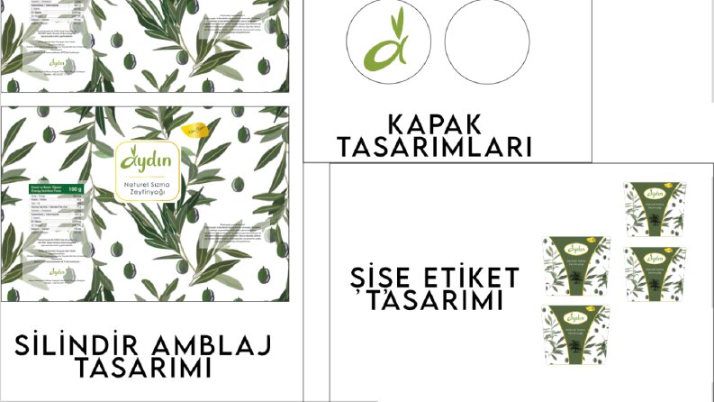 Zeytinyağı Amblaj Tasarımı