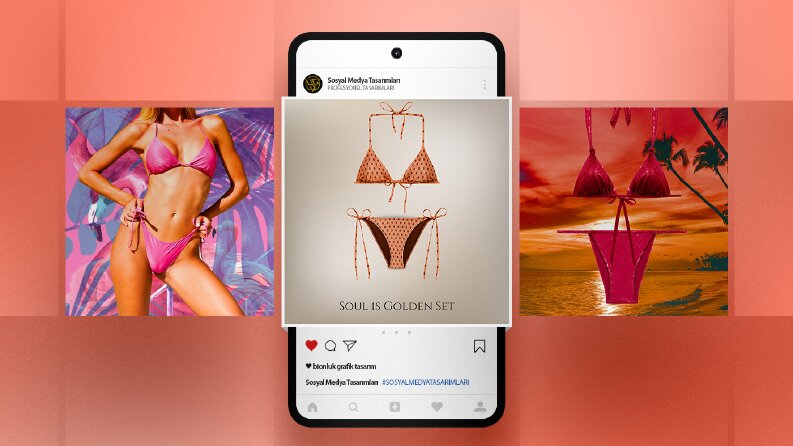 FIFTH SENSE LINGERIE sosyal medya tasarımları