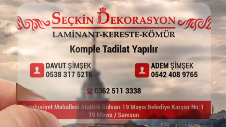 İş örneğim