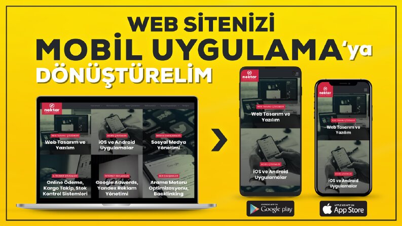 Webview Mobil Uygulama Vitrini