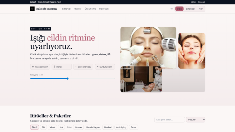 Estetik ve Klinik Merkezleri İçin Lüks Yönetim