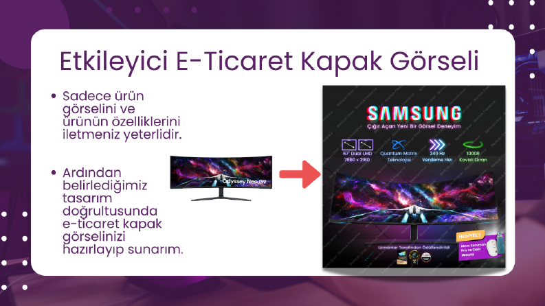 E-Ticaret Kapak Görseli Tasarımı