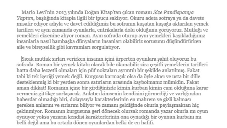 İş örneğim