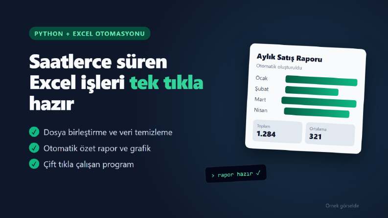 Excel Satış Raporu Otomasyonu