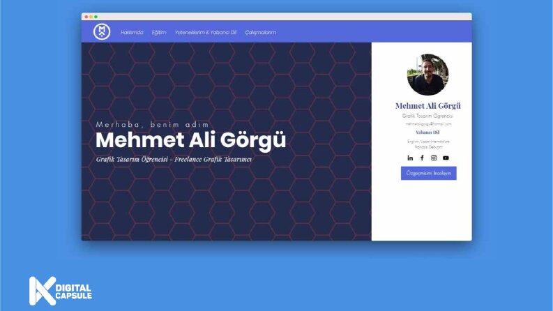 Web Sitesi Tasarımı - İş Örneği