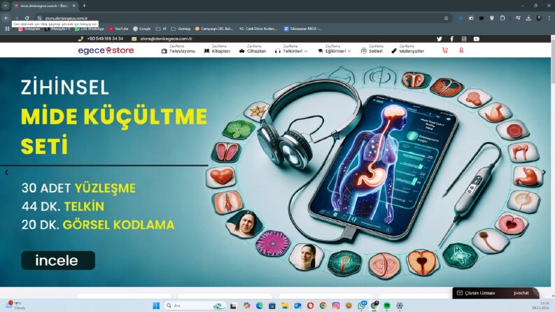 Egece Store - Web Sitesi