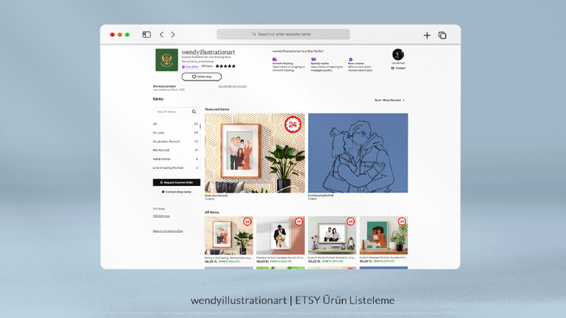 WendyIllustrationArt - Etsy Listing