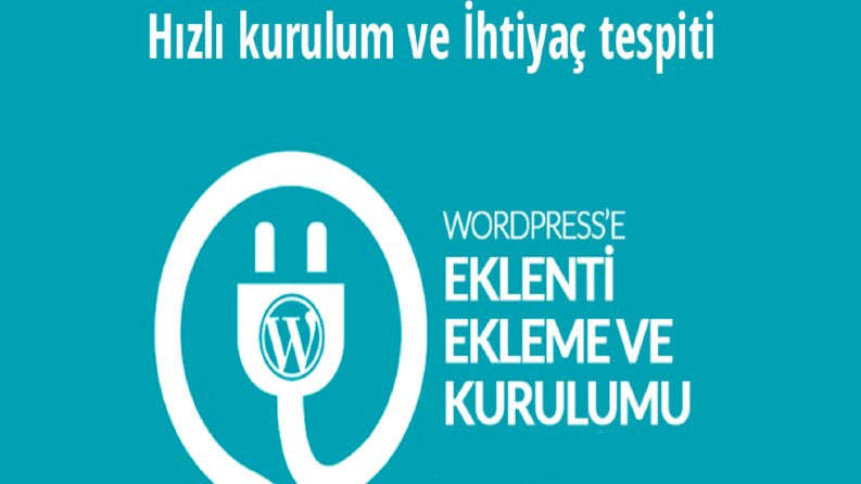 Eklenti Kurulumu