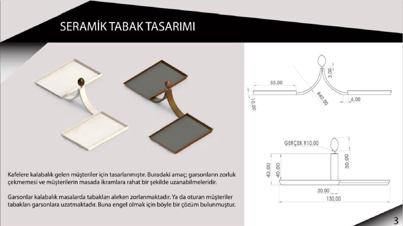 Seramik Tabak Tasarımı