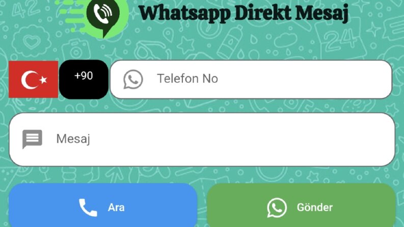 Whatsapp Direk Mesaj Uygulaması