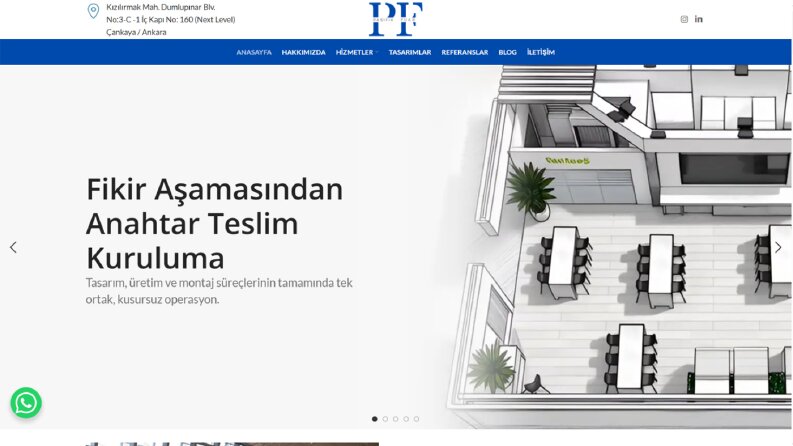 Pasifik Fuar Kurumsal Web Tasarımı