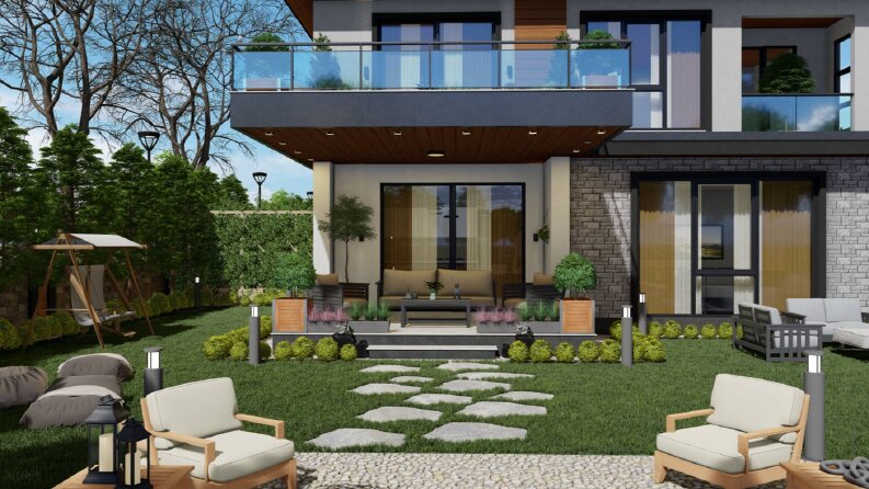 Villa - Mimari Görselleştirme