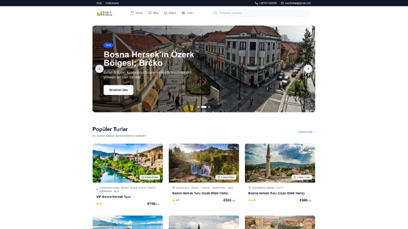 Turizm Acenta Sitesi