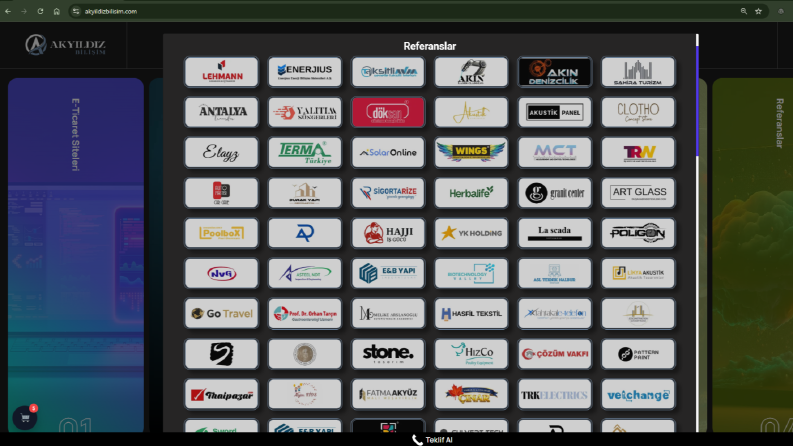 Kurumsal ve E-ticaret Web Sitesi Tasarımı