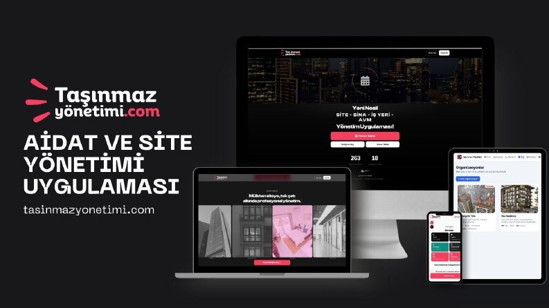 Taşınmaz Yönetimi | Site Yönetimi Uygulaması | Banka Entegre