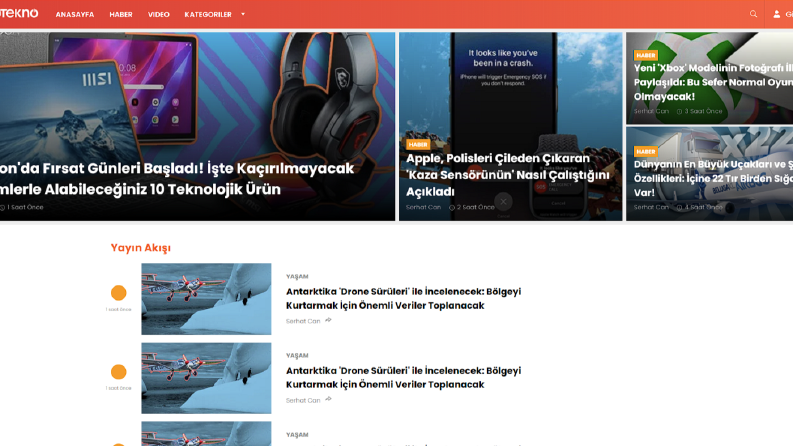 Webtekno.com Klon Site