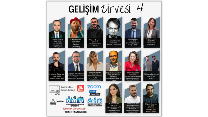 Online Zirve Duyuru Post Tasarımı