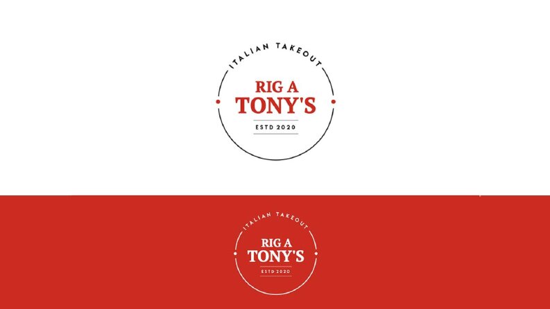Rig a Tony's Logo Tasarımı