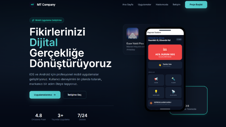 MT Company - Profesyonel Yazılım ve Tasarım Çözümleri