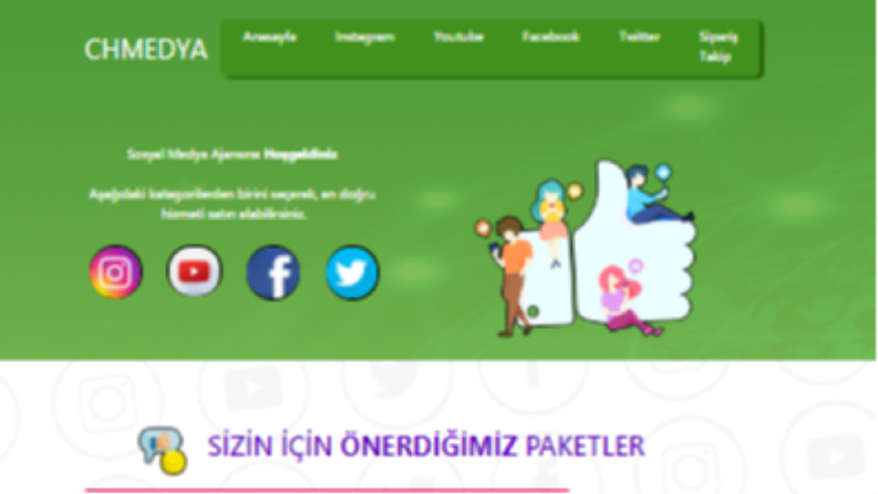 Chmedya Sosyal Medya Paneli - Tasarım