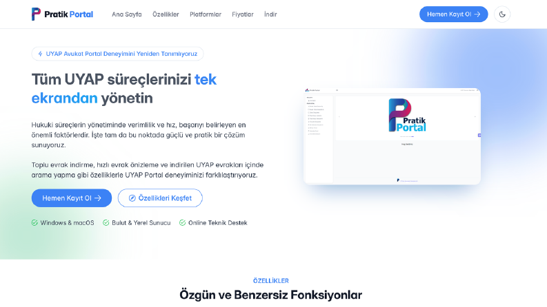 Pratik Portal – Web Uygulaması Geliştirme