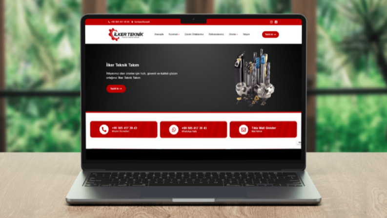 İlker Teknik - Web Tasarım Projesi