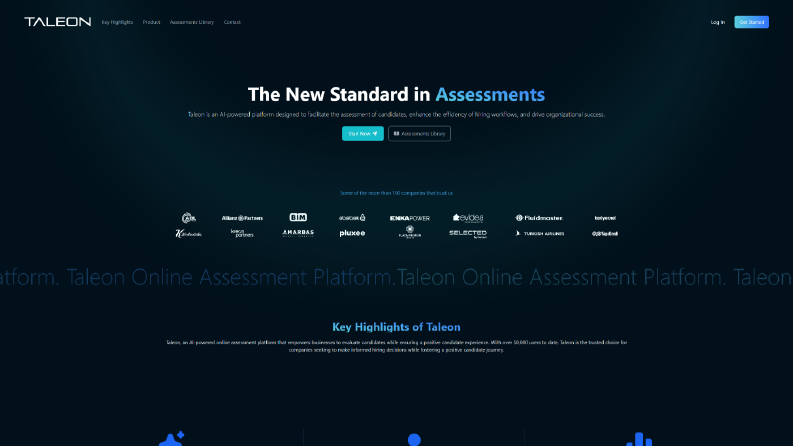 Taleon – Anahtar Teslim Online Assessment Uygulması