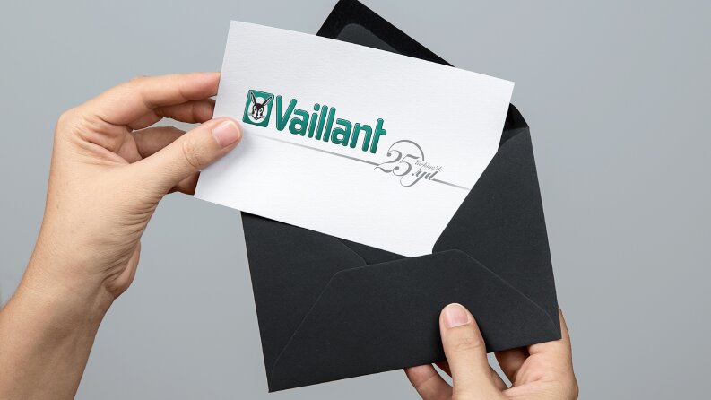 VAILLANT 25.YIL; LOGO ve KURUMSAL KİMLİK TASARIMI