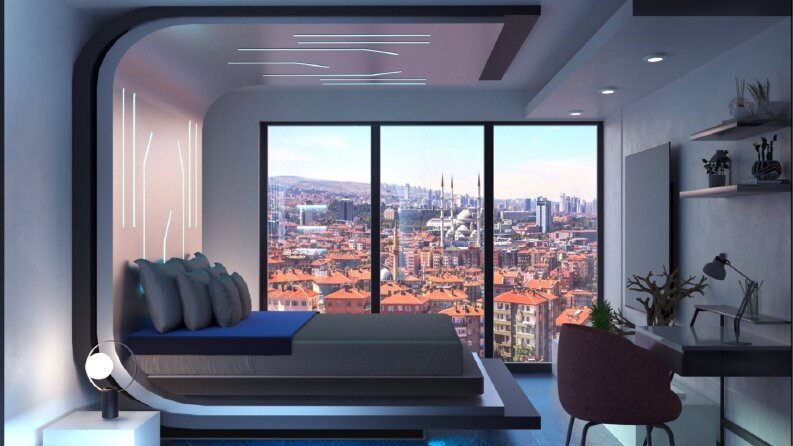 Avatar Konseptli Otel Projesi