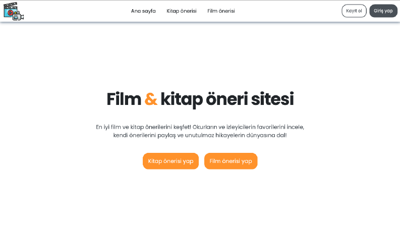Kullanıcı Etkileşimli Medya Tavsiye Sitesi