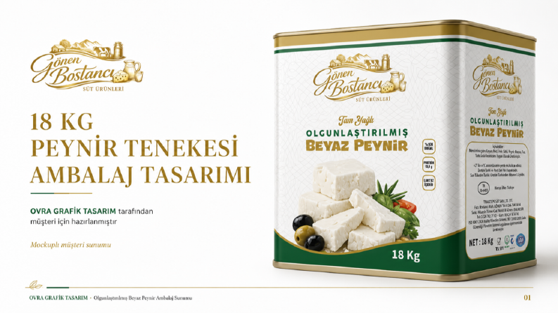 BOSTANCI SÜT ÜRÜNLERİ AMBALAJ TASARIMI