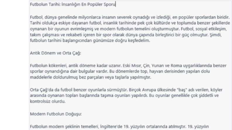 METİN YAZARLIĞIM