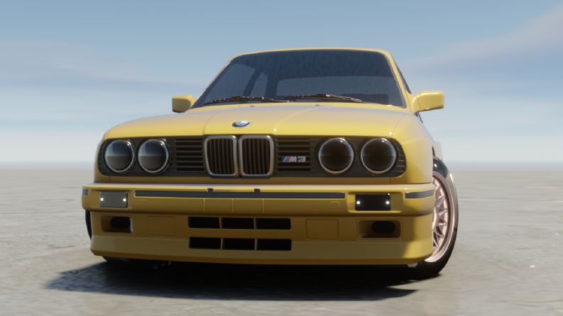3D Araba Modelleme çalışması 