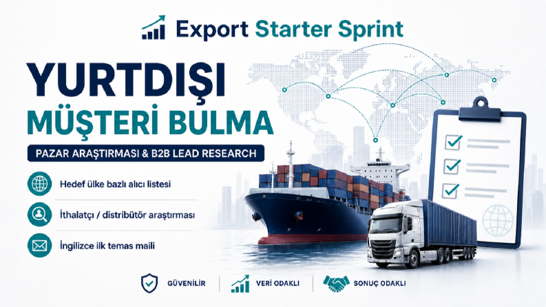 Yurtdışı Müşteri Bulma ve Pazar Araştırması