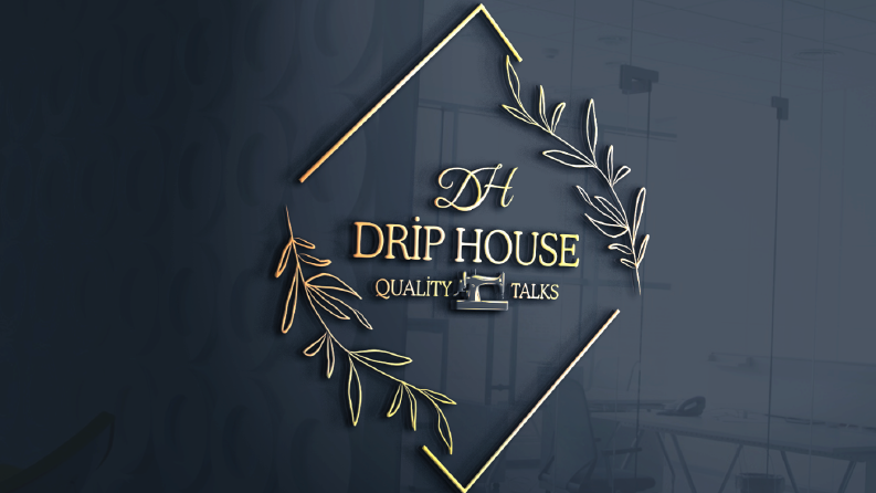 Drip House Logo Tasarım Çalışması 