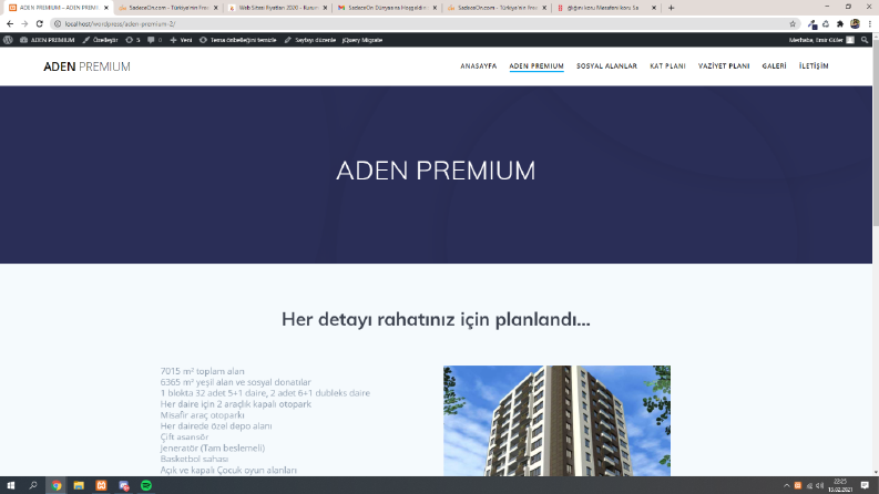 Wordpress Web Sitesi